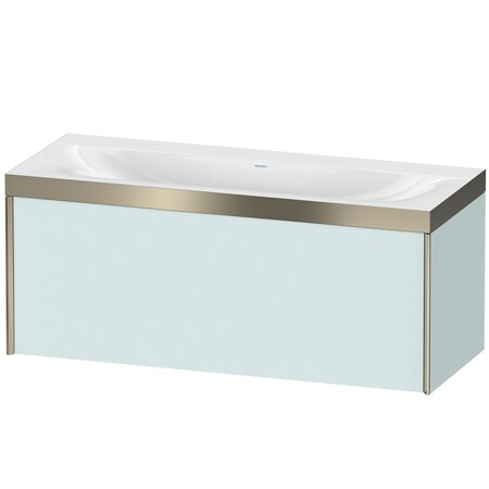 Duravit Xviu C-Bonded Wall-Mounted Vanity Light Blue Matte XV4612NB109P